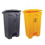 polypropylene pedal bin 87l