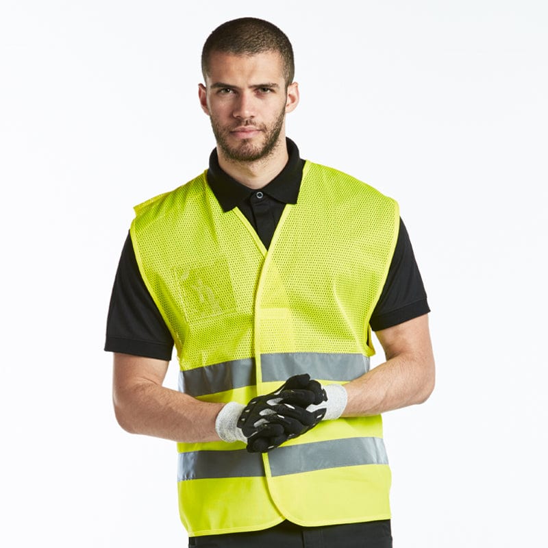 portwest breathable hi vis vest
