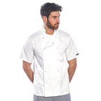 portwest cumbria chefs jacket c733
