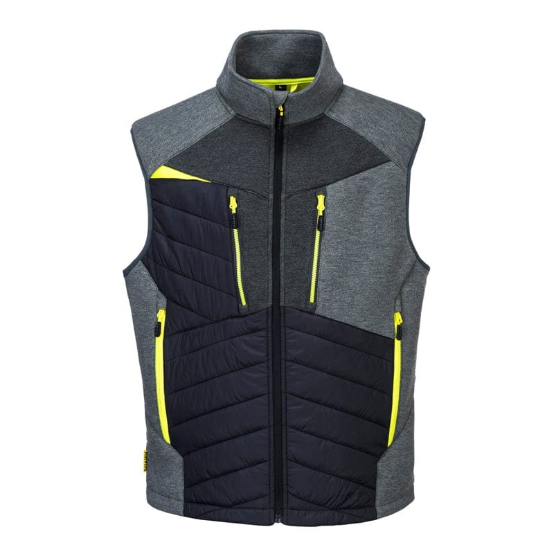 portwest dx470 baffle gillet grey