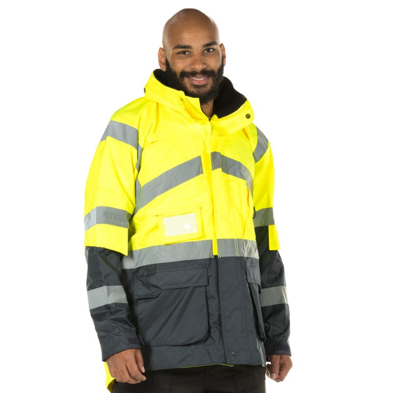 portwest hi vis 2 tone breathable jacket s760