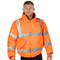 portwest hi vis breathable bomber jacket rt62
