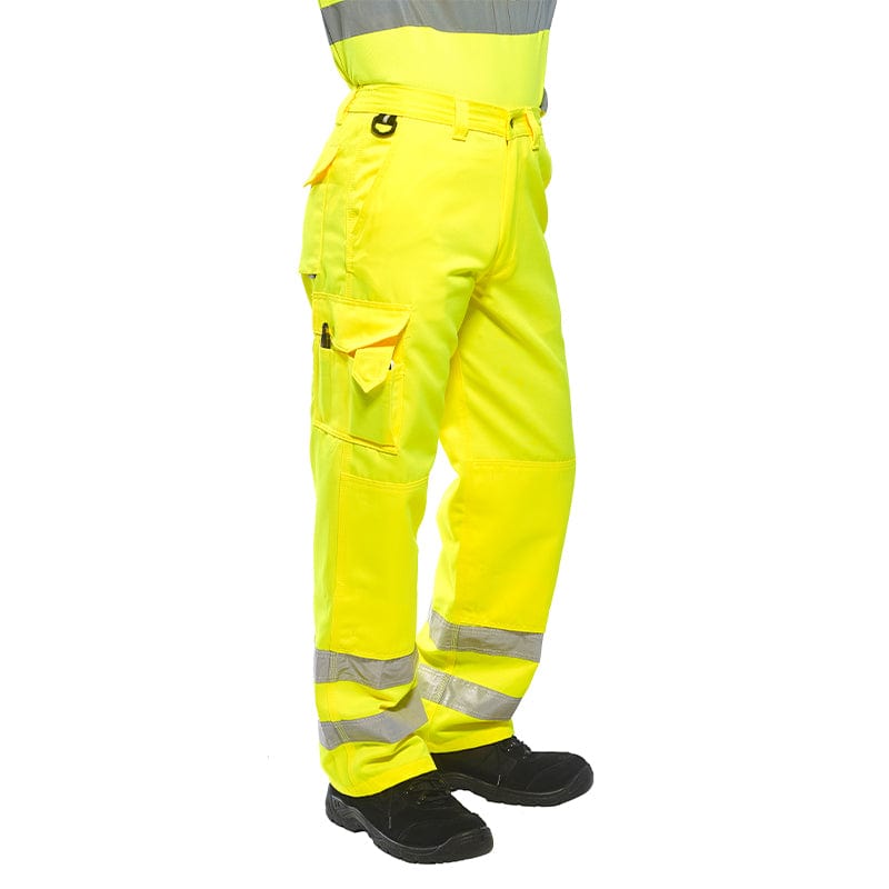 portwest hi vis combat trousers e046