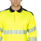 portwest hi vis modern polo