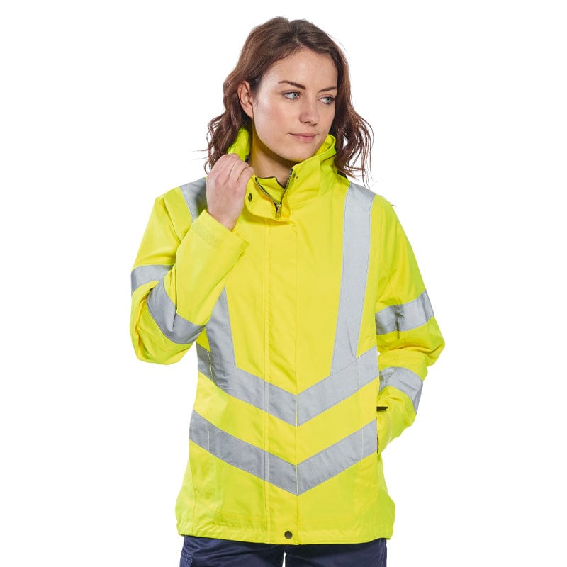 portwest ladies hi vis breathable jacket lw70