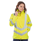 portwest ladies hi vis breathable jacket lw70