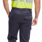 portwest pocket trousers hi vis