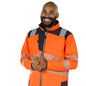 portwest pw3 hi vis softshell jacket t402