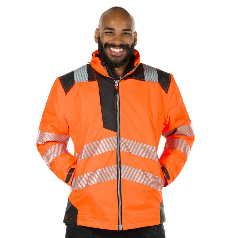 portwest pw3 hi vis winter jacket t400