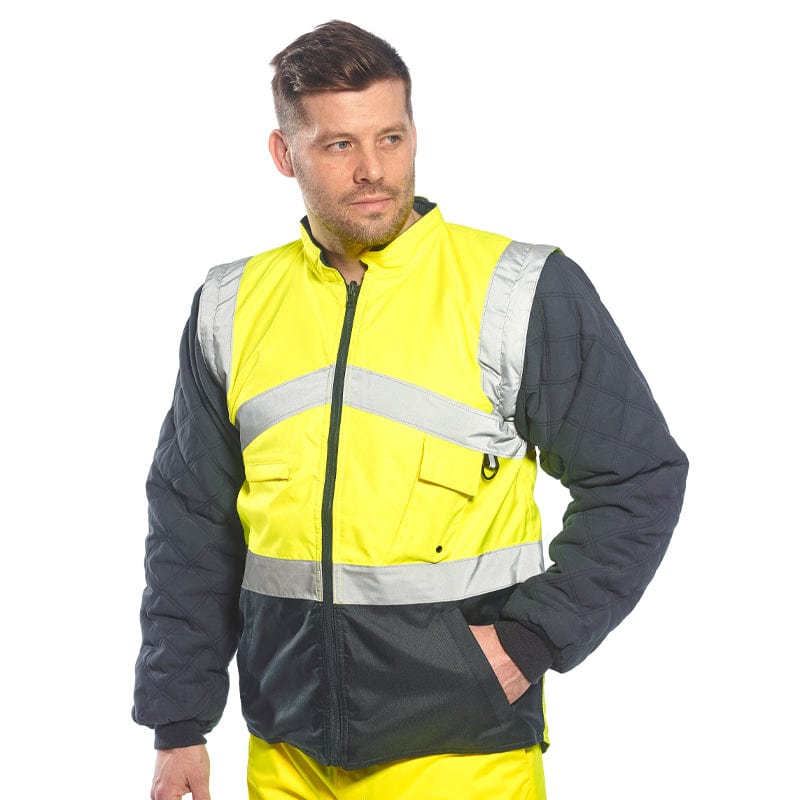 portwest reversible high vis 2 tone jacket s769