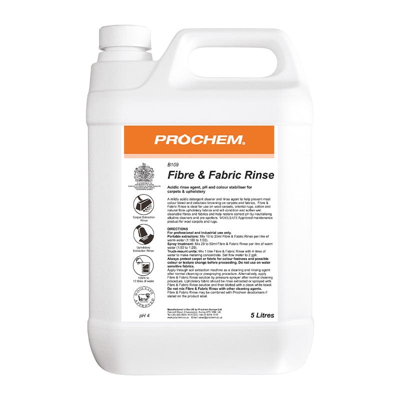 prochem fibre fabric rinse shampoo bm025 5