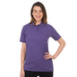 purple fitted womens polo kk703