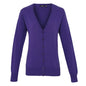 purple ladies cardigan pr697