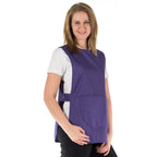 purple ladies pocket tabard pr171