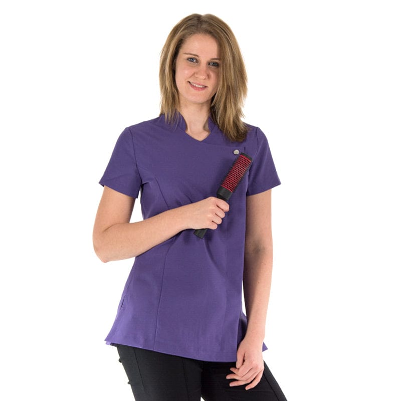 purple premier blossom beauty spa tunic pr683