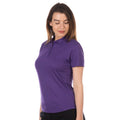 purple sports poloshirt