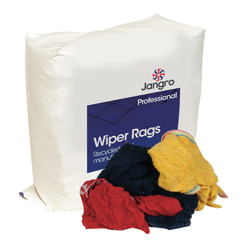 Used Rag Lable Rags Silver Label 10kg | Wray Bros Industrial Cleaning Supplies