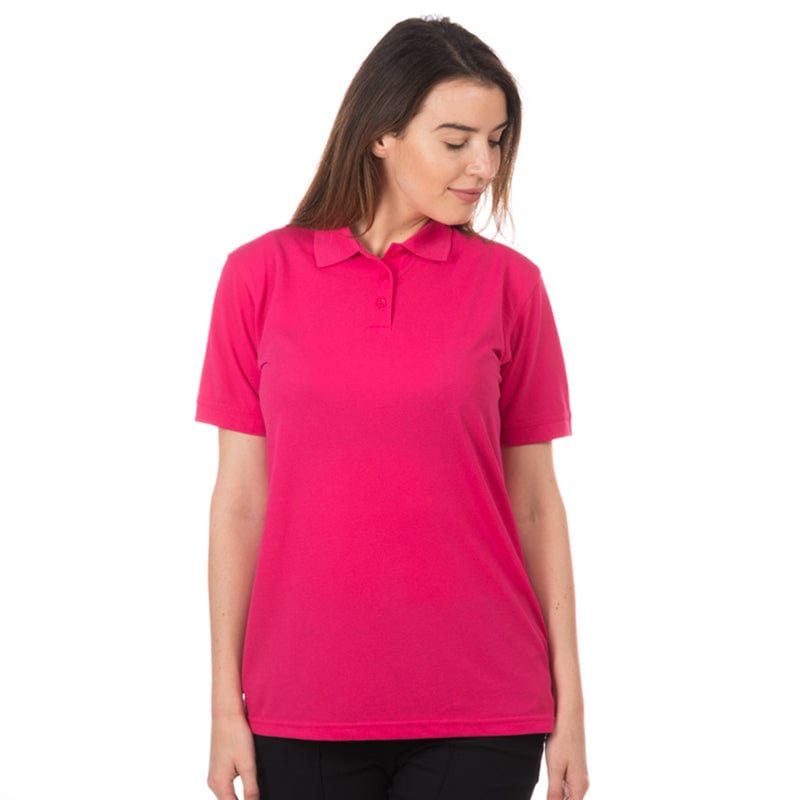 raspberry kustom kit ladies polo