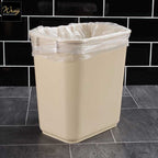 rectangular office bin with bin liner