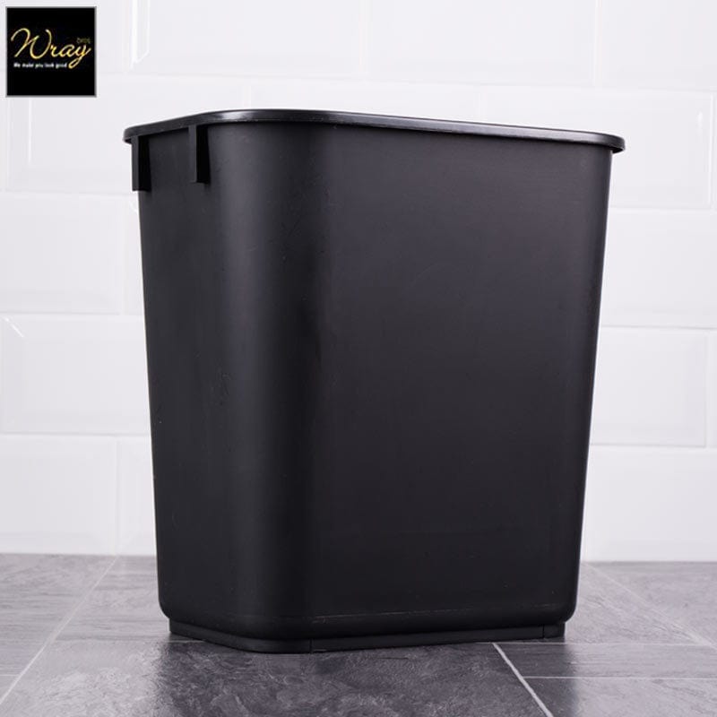 rectangular plastic waste basket