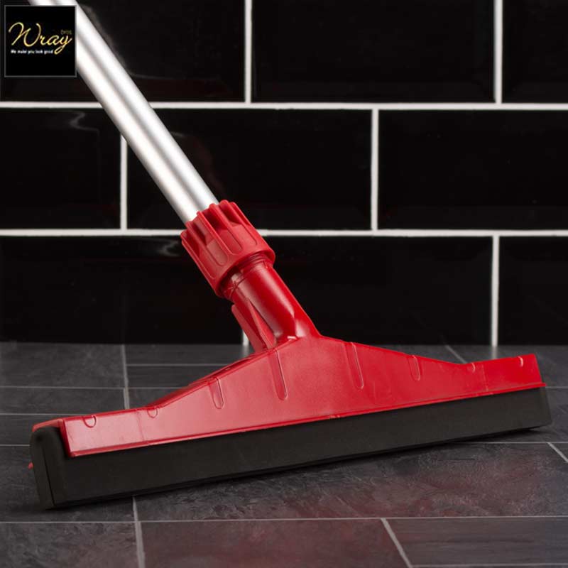 red 45cm plastic squeegee