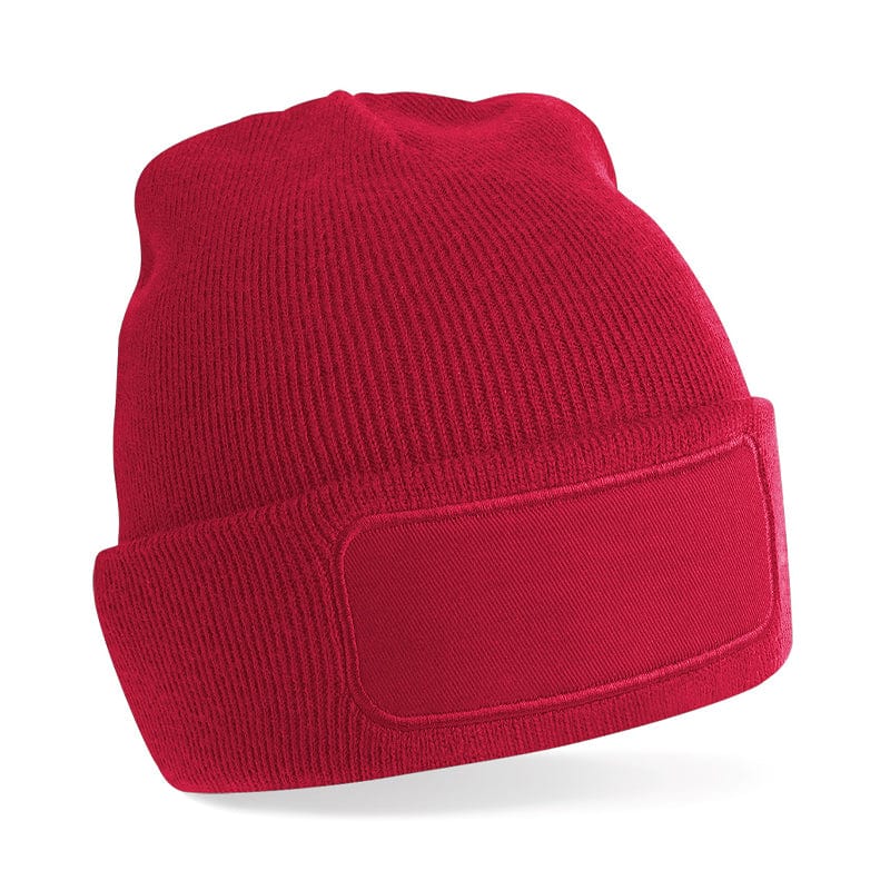 red beechfield printable beanie
