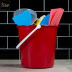 red colour coded bucket