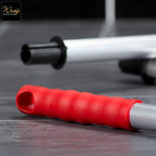 red colour coded mop handle