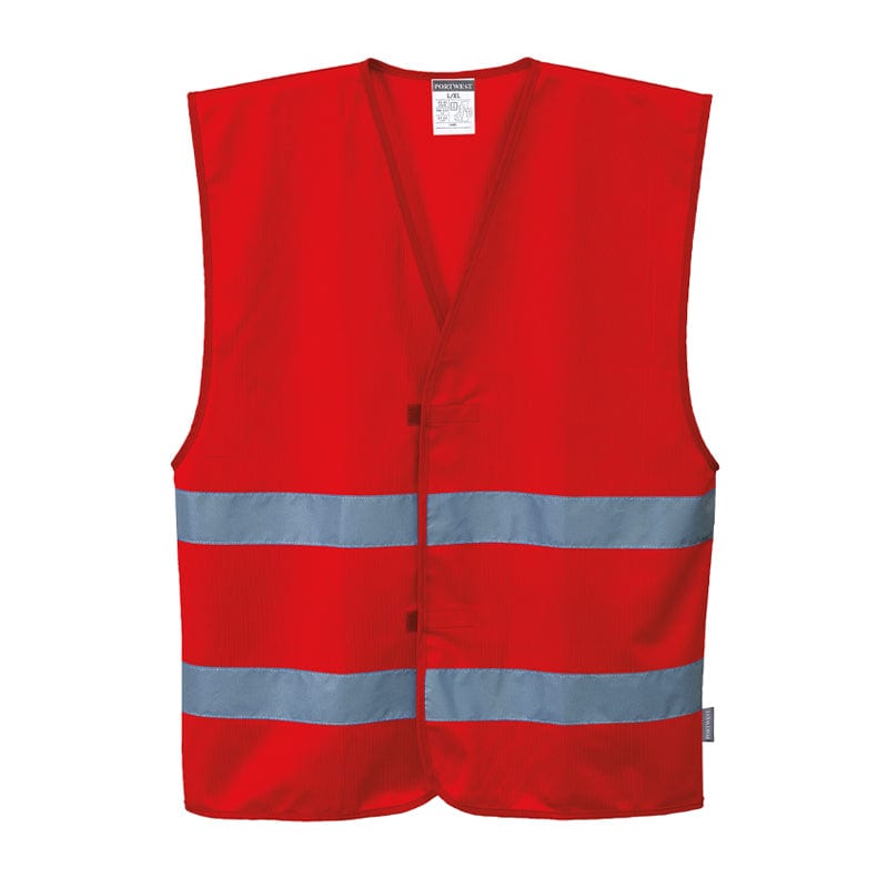 red f474 safety vest