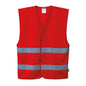red f474 safety vest