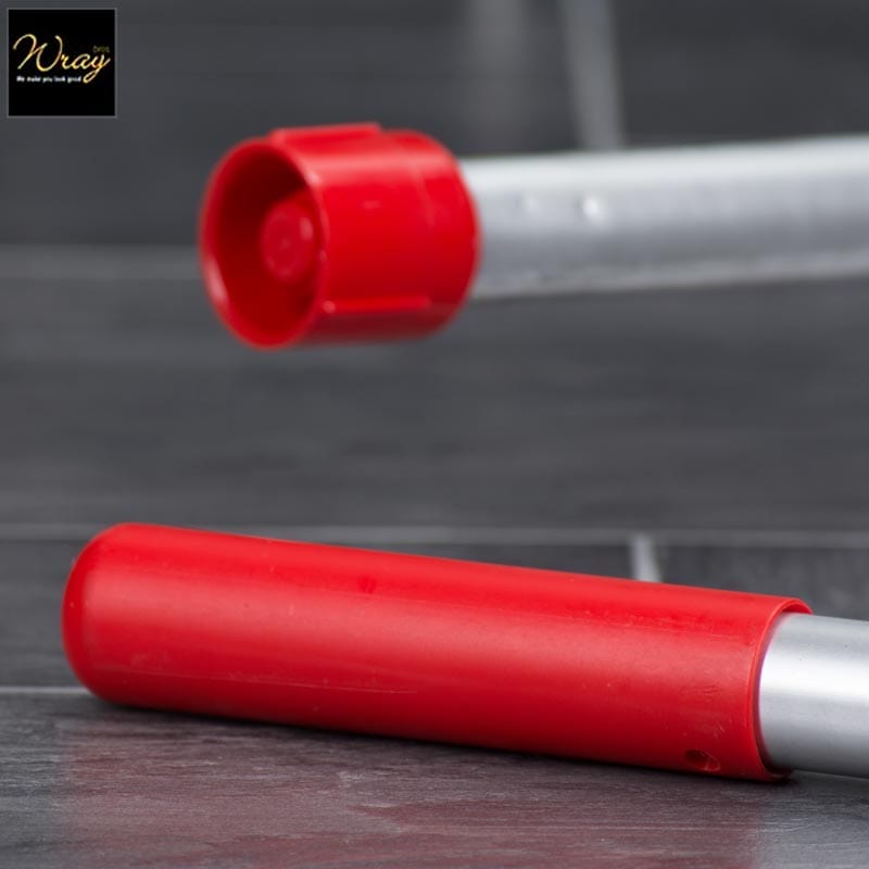 red interchangeable midi mop handle