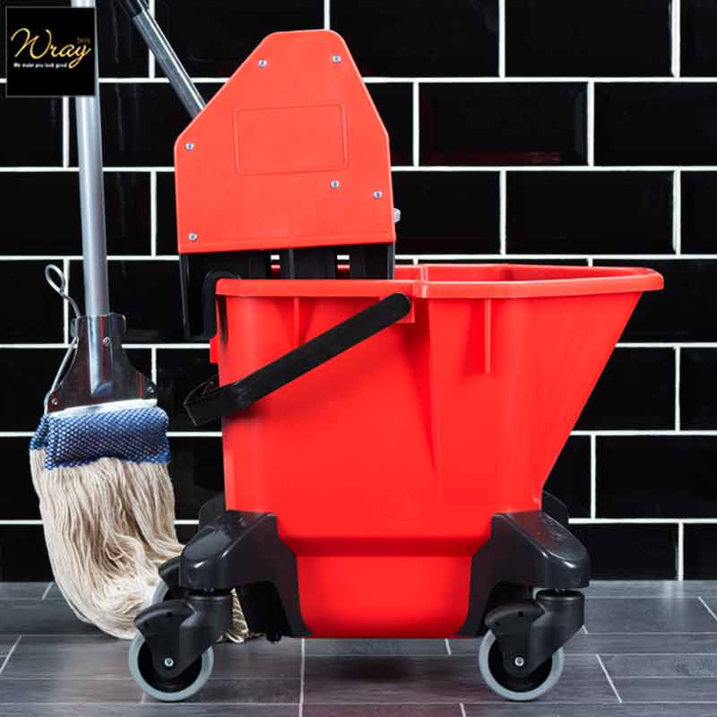red kentucky mop bucket