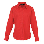 red ladies long sleeve shirt