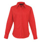 red ladies long sleeve shirt