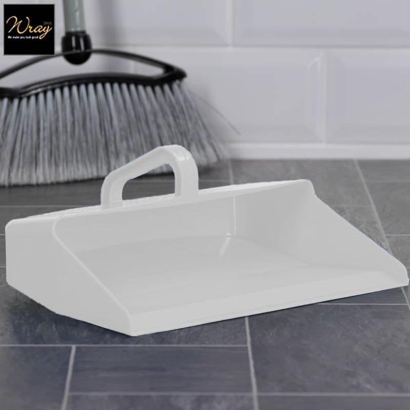 red lightweight dustpan