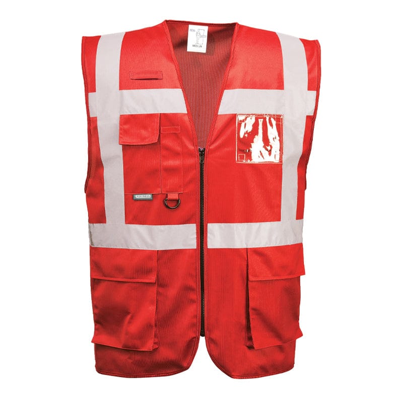 red portwest f476 vest