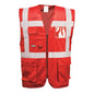 red portwest f476 vest