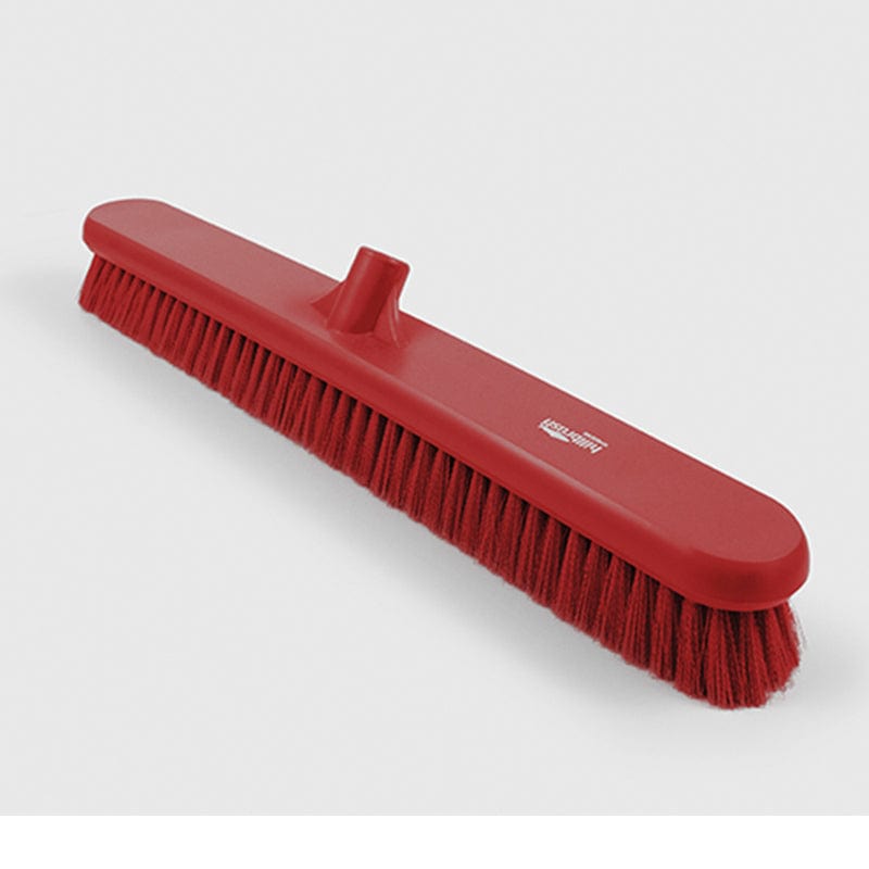 red soft head platform broom head