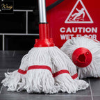 red stayflat revolution mop head