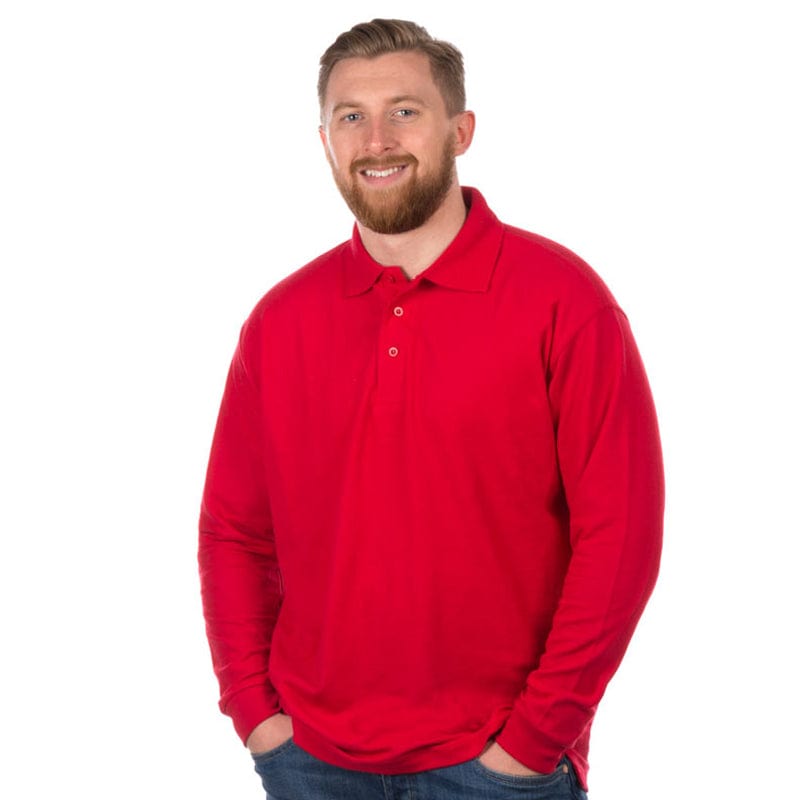 red uc113 red poloshirt