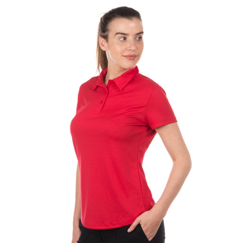 red ultra cool polo shirt