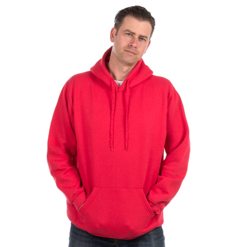 red uneek hooded sweatshirt