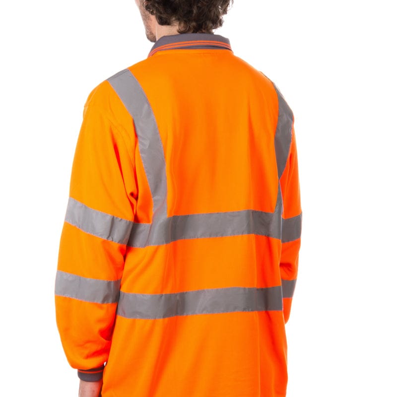 reflective tape hi vis polo
