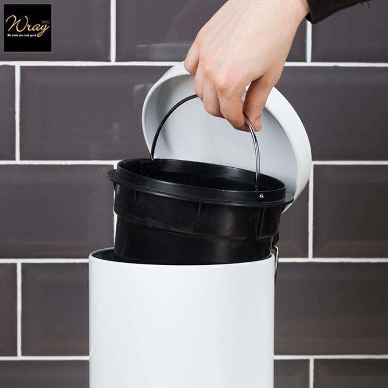 removable inner 3l pedal bin