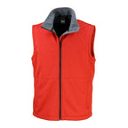 result core softshell bodywarmer r214x red