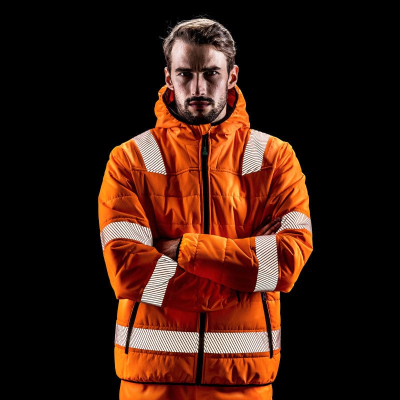 result recycled safety padded jacket r500x