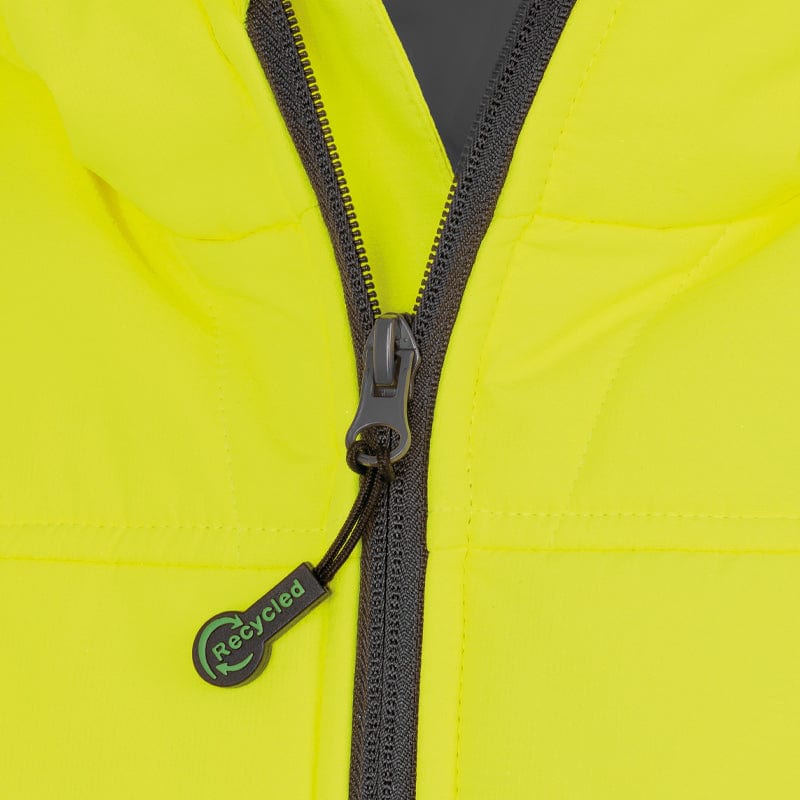 result recycled zip jacket