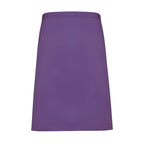 rich violet premier half apron