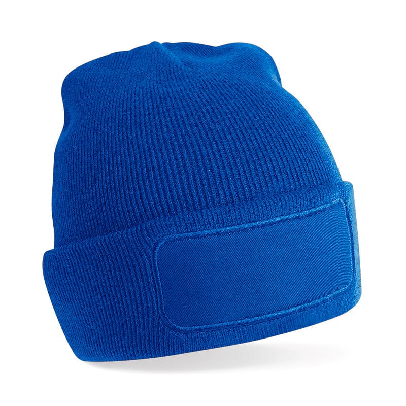 royal blue beechfield printable beanie