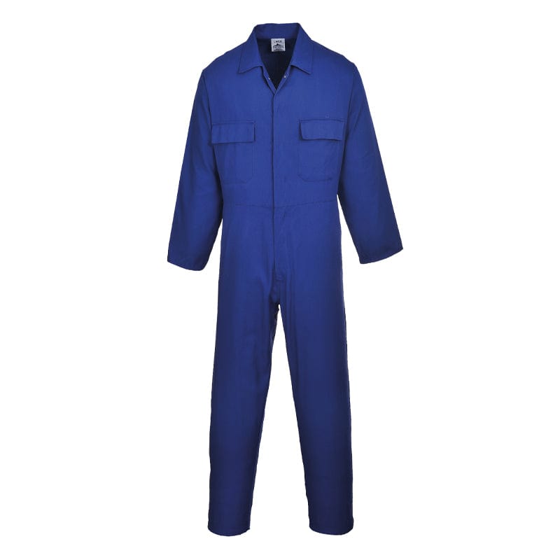 royal blue two chest pocket overall